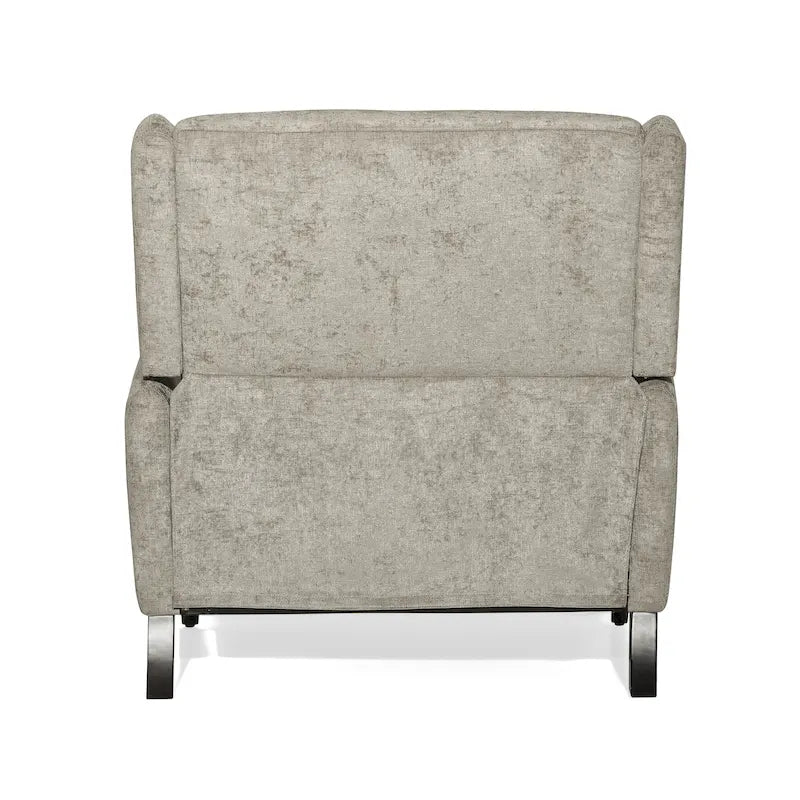 Oversized Textured Fabric Pushback Recliner, Cozy Recliner for Living Room