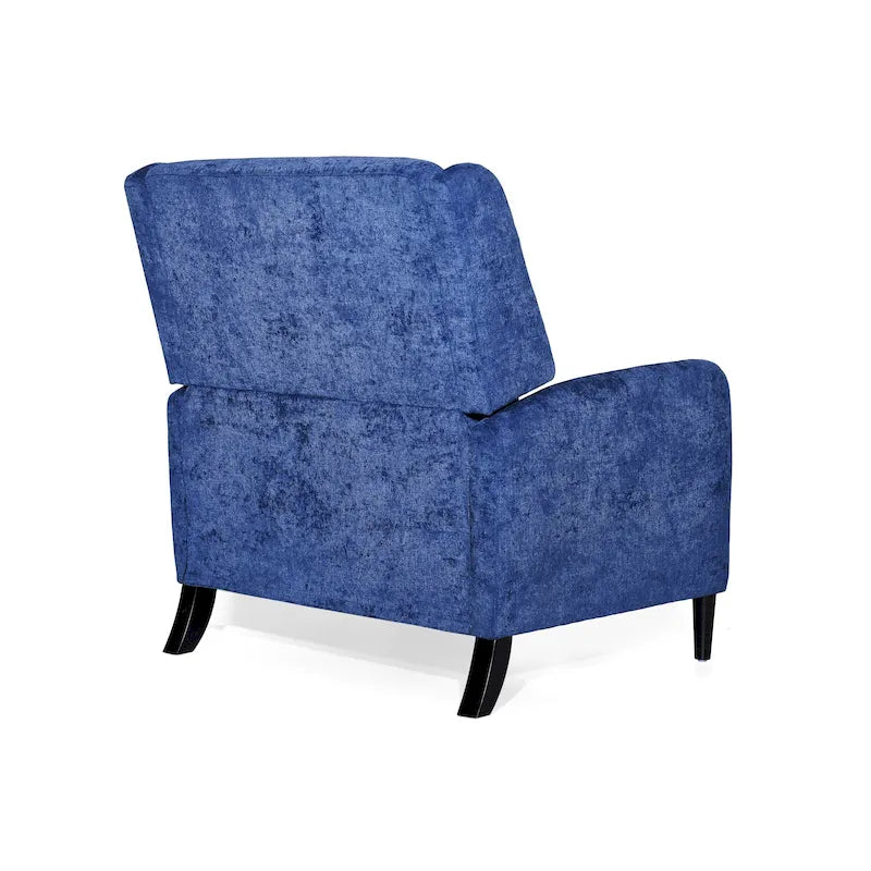 Oversized Textured Fabric Pushback Recliner, Cozy Recliner for Living Room