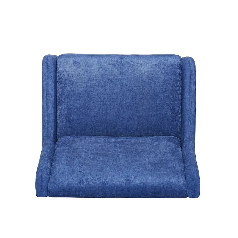 Oversized Textured Fabric Pushback Recliner, Cozy Recliner for Living Room