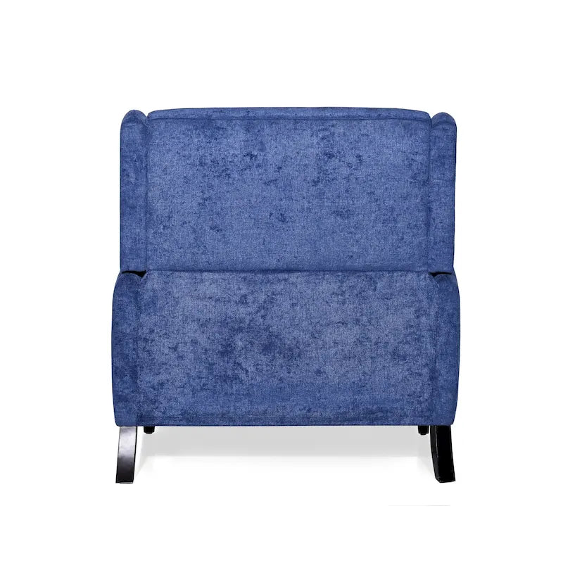 Oversized Textured Fabric Pushback Recliner, Cozy Recliner for Living Room