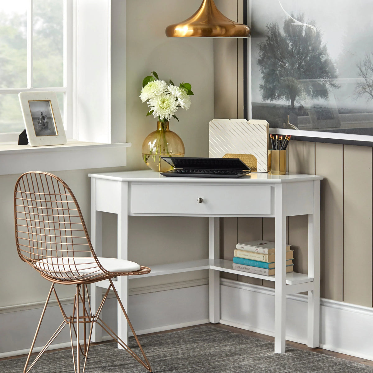 Bureau d'angle Lincoln Porch & Den