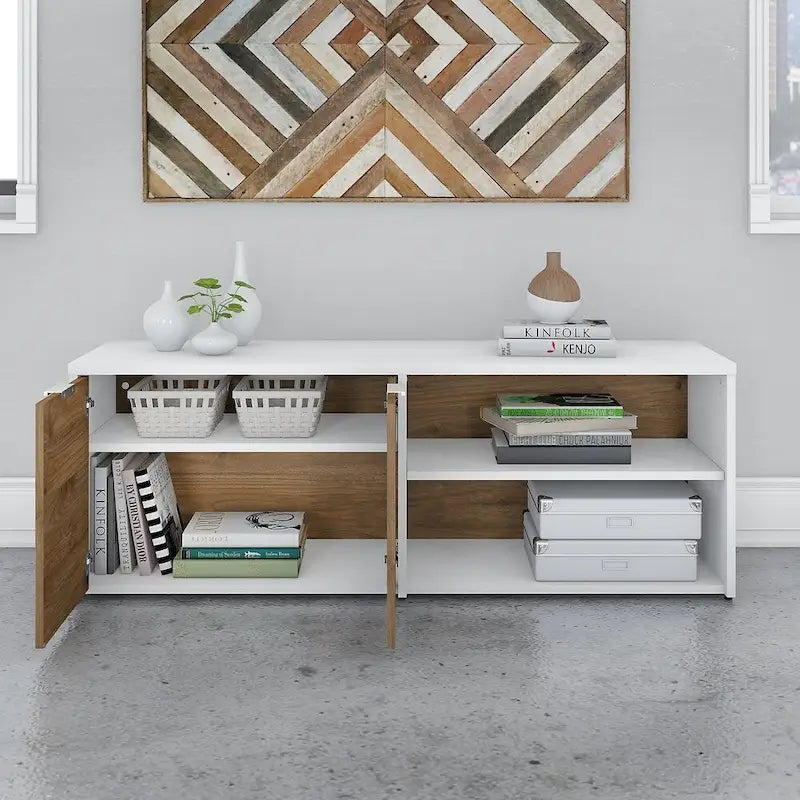 Low Storage Cabinet with Doors