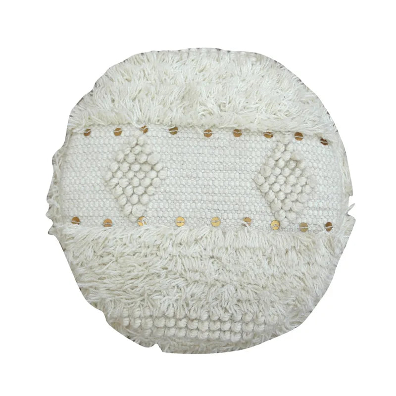 Handcrafted Boho Fabric Stool
