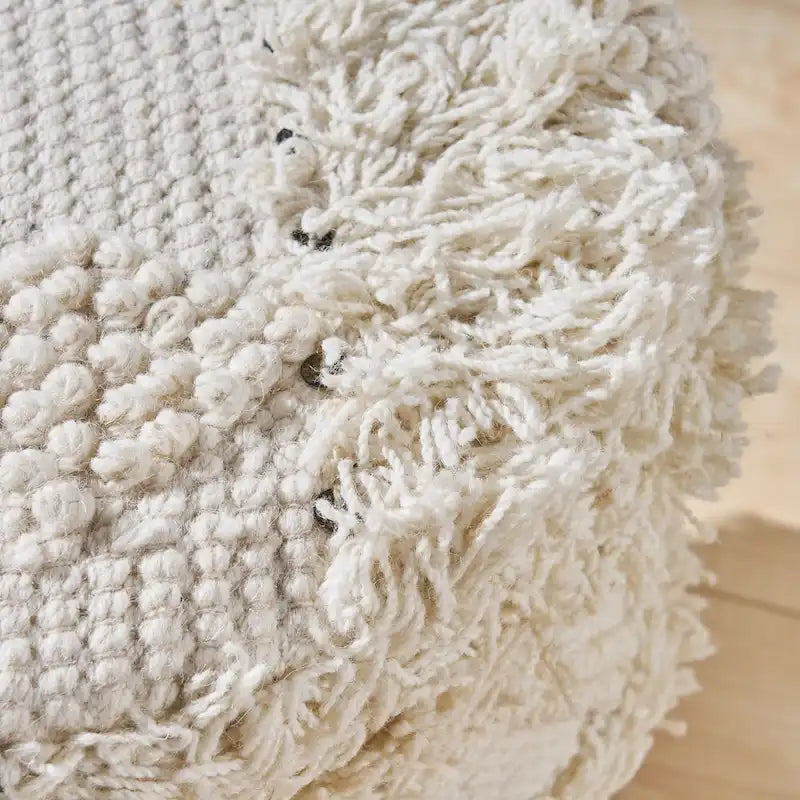 Handcrafted Boho Fabric Stool