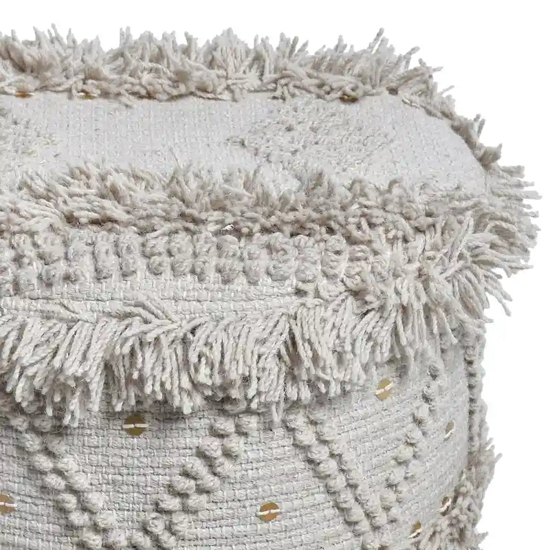 Handcrafted Boho Fabric Stool