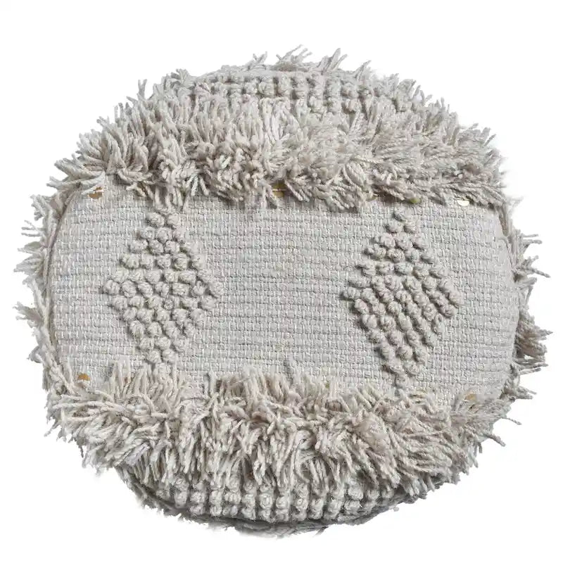 Handcrafted Boho Fabric Stool