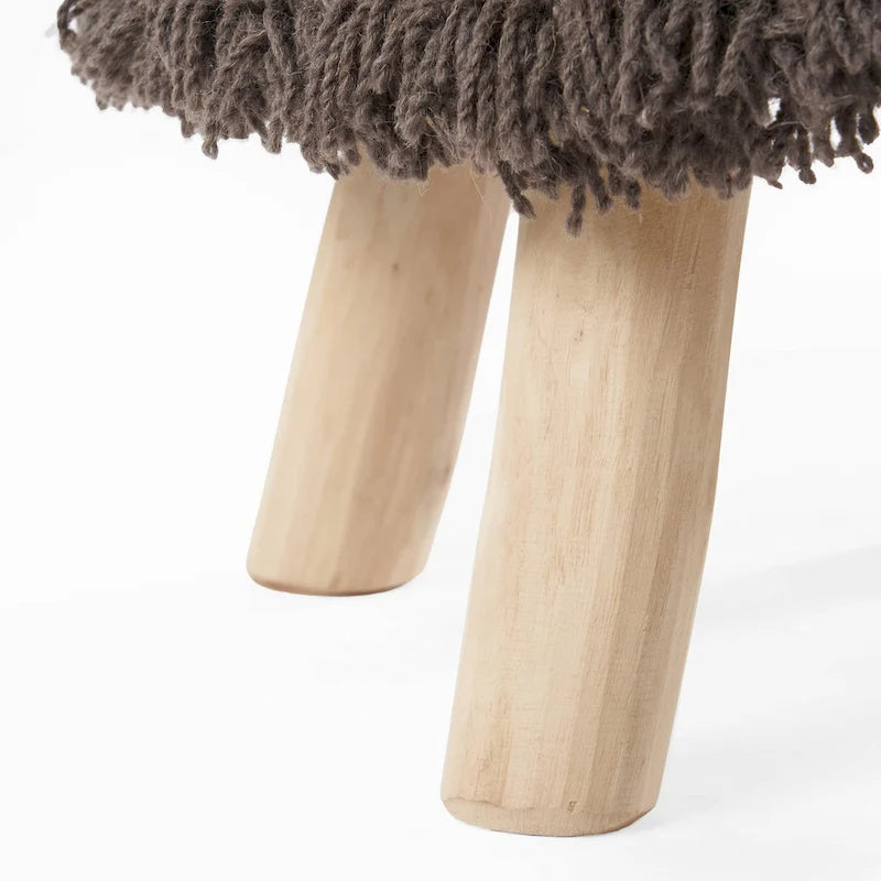 Handcrafted Boho Fabric Stool