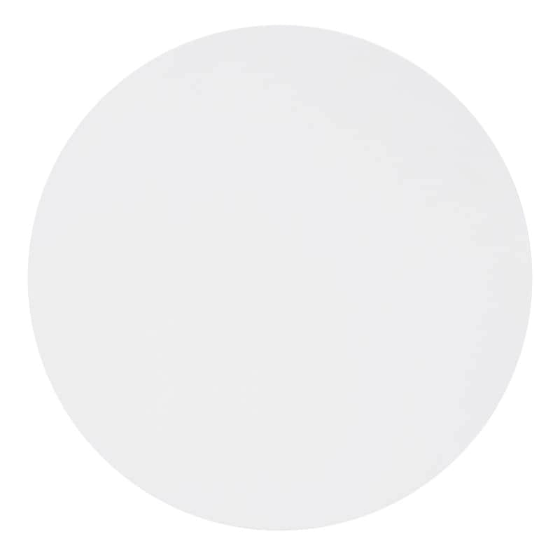 White Round Dining Table
