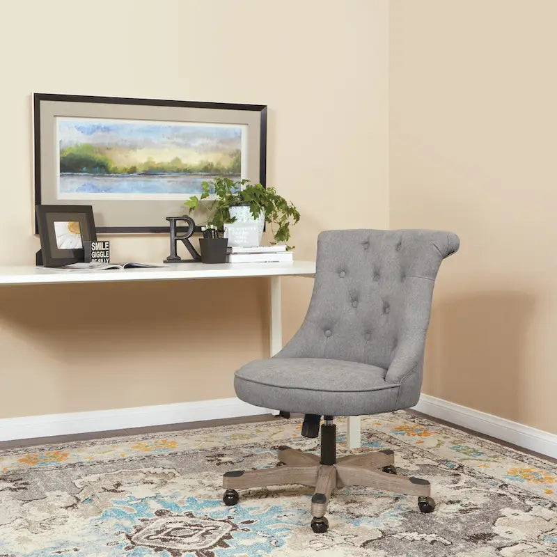 Tufted Home Office Chair