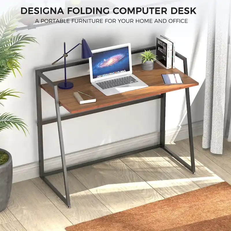 Ergonomic No Assembly Folding Desk