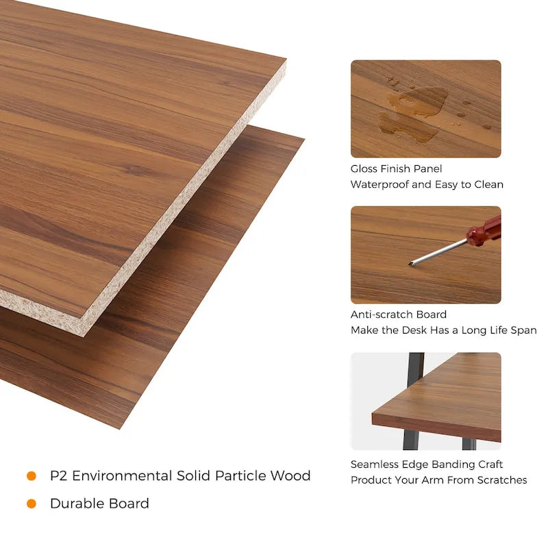 Ergonomic No Assembly Folding Desk