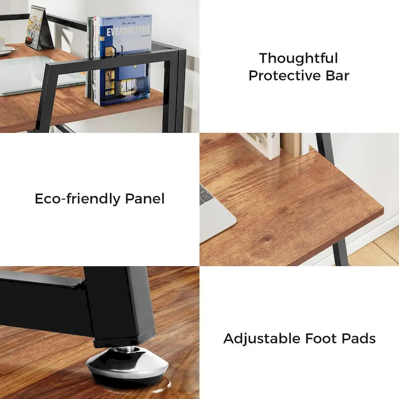 Ergonomic No Assembly Folding Desk