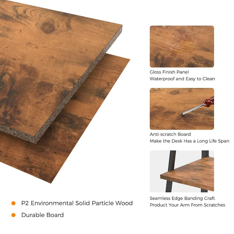 Ergonomic No Assembly Folding Desk