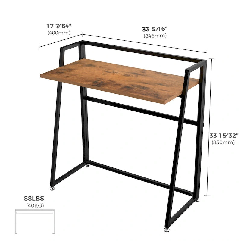 Ergonomic No Assembly Folding Desk