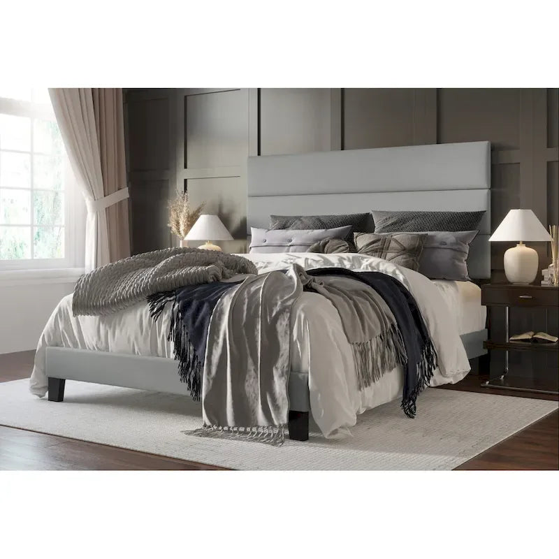 Upholstered Platform Bed