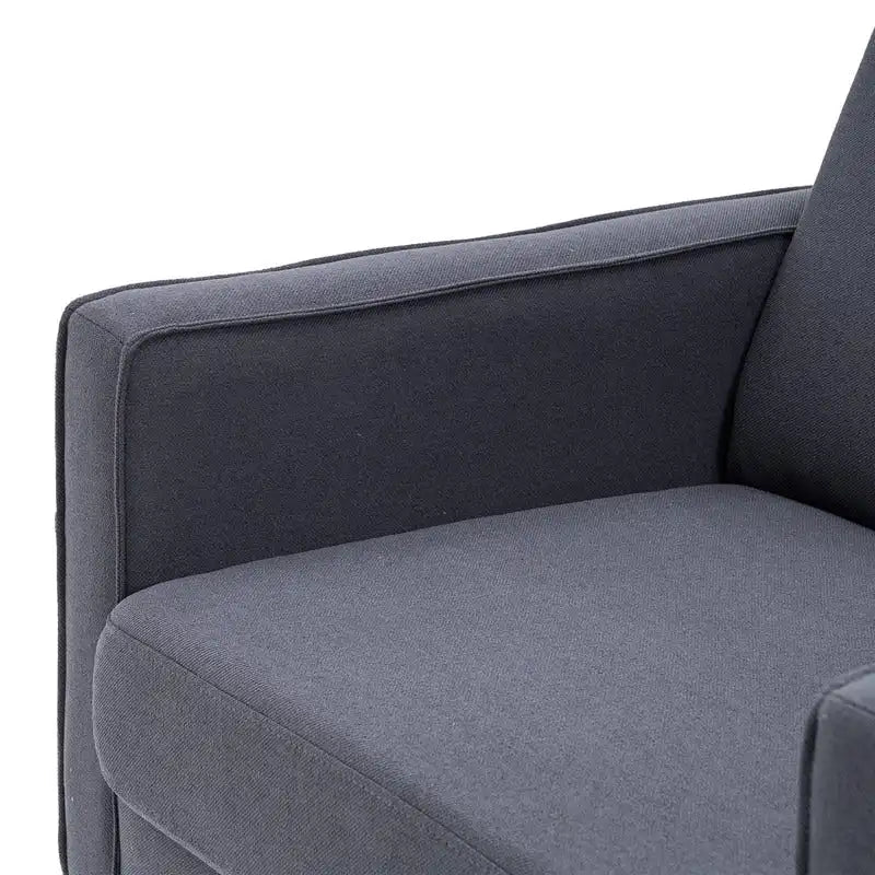 Solid Wood Legs Nuclear Bomb Single Seat Accent Chair