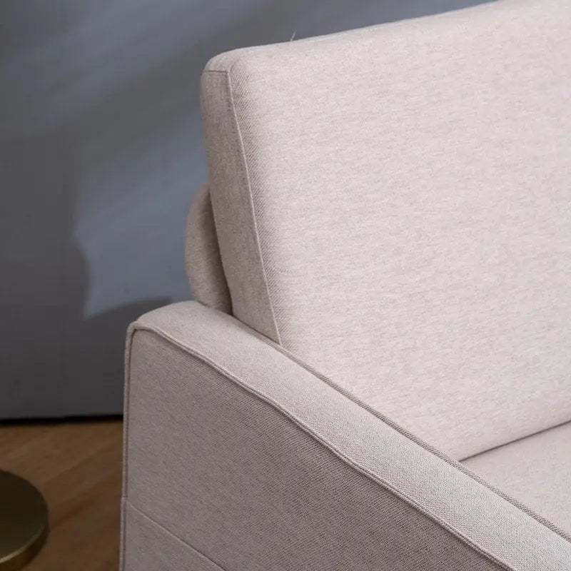 Solid Wood Legs Nuclear Bomb Single Seat Accent Chair
