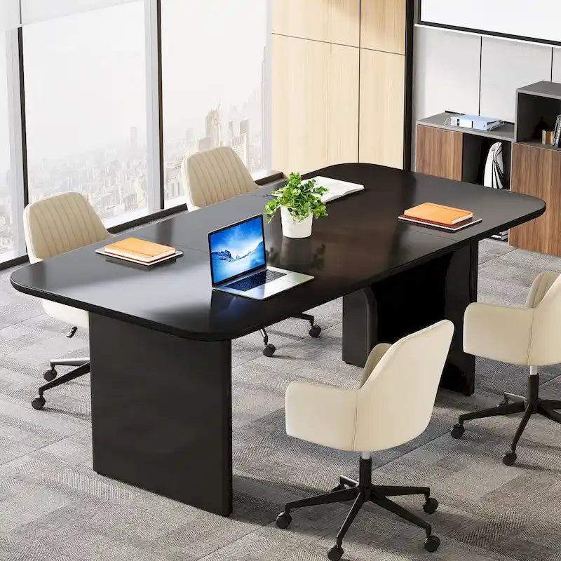 Executive Desk, Large Computer Desk Modern Home Office Desk