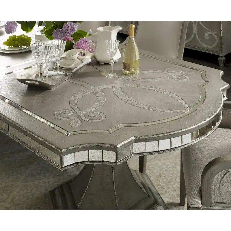 Long Contemporary Elegant Dining Table