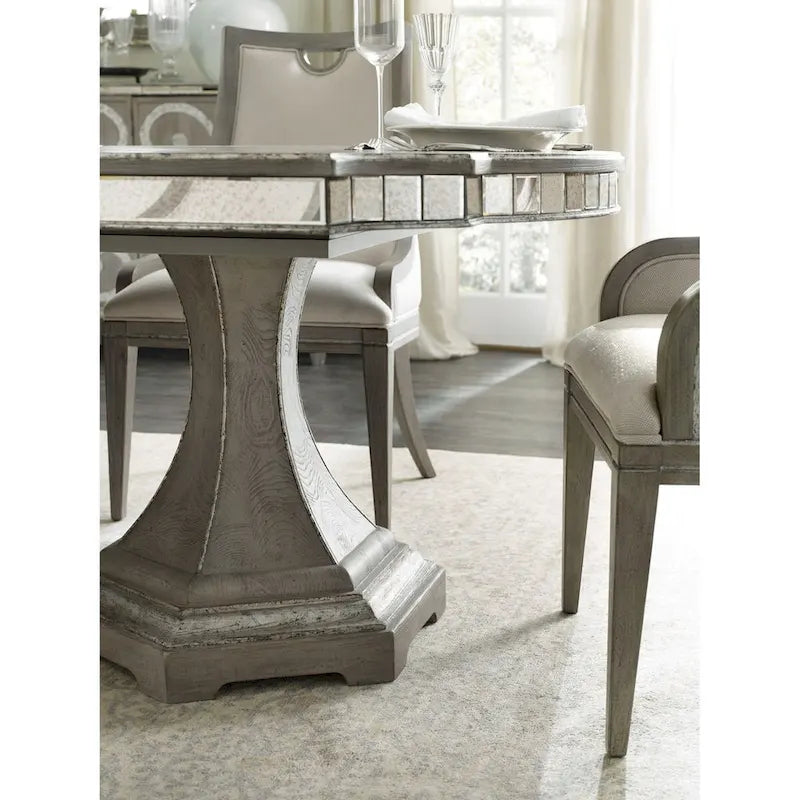 Long Contemporary Elegant Dining Table