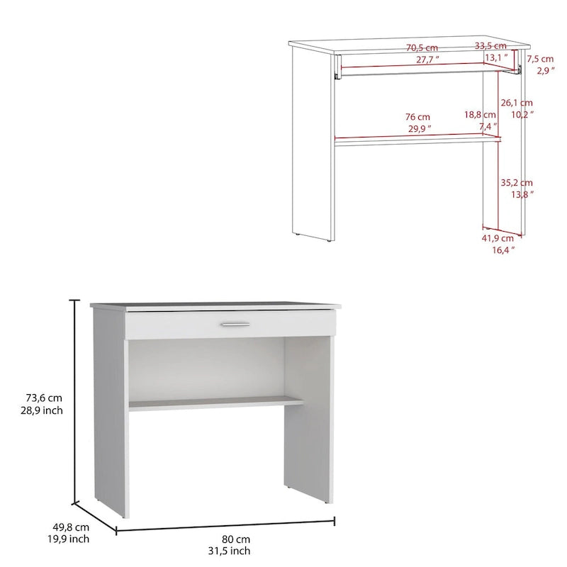 Writting Desk White